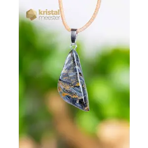 Pietersite EX Pendant with silver loop - no. 3