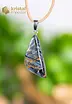 Pietersite EX Pendant with silver loop - no. 3