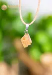 Imperial Topaz pendant with silver loop - no. 3