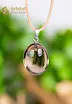 Smokey Quartz Pendant with silver loop - no. 4