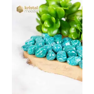 Amazonite EX Tumbled Stones - size S