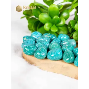 Amazonite EX Tumbled Stones - size M