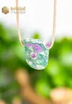 Ruby in Fuchsite Pendant drilled - no. 3
