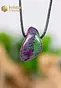 Ruby in Zoisite Pendant drilled - no. 4