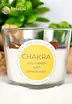Chakra Candle based on soy wax