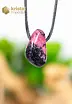 Rhodonite EX Pendant, drilled - no. 1