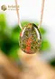 Unakite Pendant, drilled - no. 2