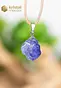 Tanzanite EX pendant with silver loop - no. 4