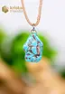 Turquoise Pendent with ring - no. 3