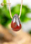 Vulcan Jasper Drop Shaped Pendant - no. 2