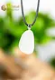 Sulfur Quartz Pendant with silver loop - no. 2