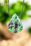 Ruby in Zoisite EX Pendant drilled - no. 3