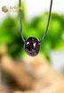 Garnet EX pendant drilled - no. 6