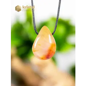 Carnelian Drop Shaped Pendant - no. 5