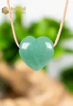 Aventurine Green Heart Pendant