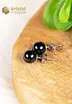 Onyx Earrings - 8 mm