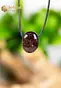 Garnet EX pendant drilled - no. 4