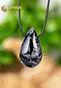 Gabbro drop shaped pendant