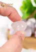 Chalcedony Pink Tumbled Stone - size S