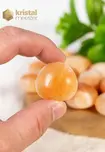 Selenite Orange Tumbled Stones - size M