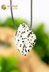 Dalmatian Jasper EX pendant, drilled - no. 1