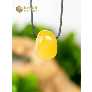 Calcite Pendant Yellow