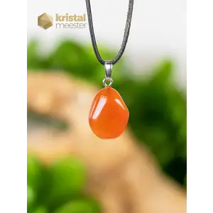 Carnelian EX Pendant with silver loop