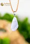 Chalcedony EX pendant with silver loop - no. 4