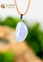 Chalcedony EX pendant with silver loop - no. 3