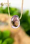 Ametrine pendant drilled