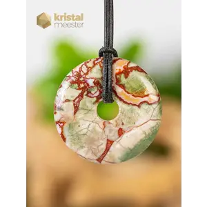 Flower Rhyolite Donut - 40 mm