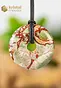Flower Rhyolite Donut - 40 mm
