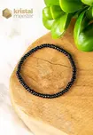 Black Tourmaline Bracelet round - 4 mm