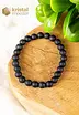 Obsidiaan Kogelarmband - 8 mm - Mat