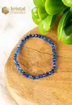 Lapis Lazuli facet geslepen armband  4 mm