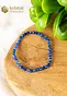 Lapis Lazuli Faceted Bracelet - 4 mm