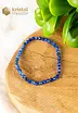 Lapis Lazuli Faceted Bracelet - 4 mm