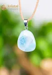 Larimar hanger met zilver oog - nr. 1