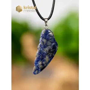 Sodalite Angel Wing Pendant