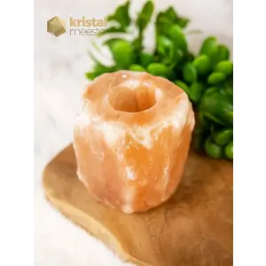 Himalayan Salt Stone tea light holder