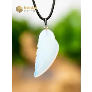 Opalite Angel Wing Pendant (man-made)