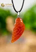 Carnelian Angel Wing Pendant