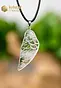 Rock Crystal Angel Wing Pendant