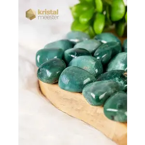 Green Chalcedony Tumbled Stones