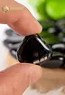 Lamellar Obsidian tumbled stones - size S