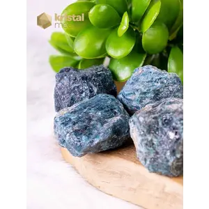 Apatite Raw - green blue