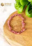 Pink Tourmaline Chip Bracelet