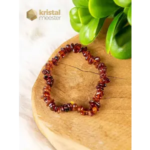 Hessonite Garnet Chip Bracelet