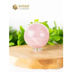Rose Quartz Sphere 6.3 cm - no. 1