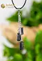 Black Tourmaline Pendant - silver